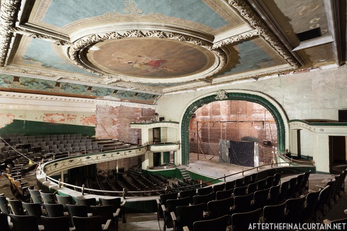 View of the Orpheum Theatre auditorium from the balcony.