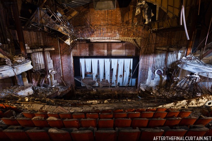 View from the center of the mezzanine.