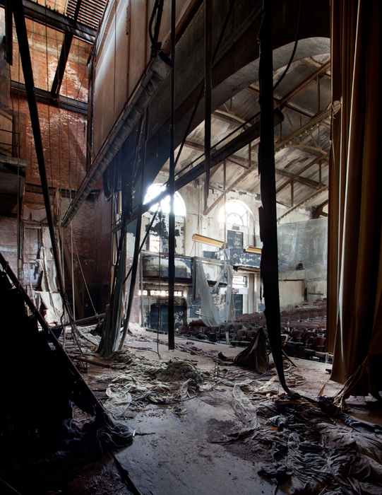 Backstage Proctor's Palace Roof Theater