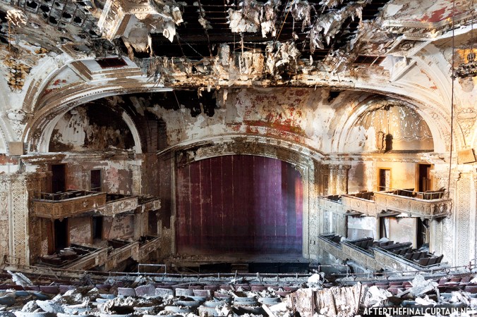 View of the Auditorium from the center of the balcony.
