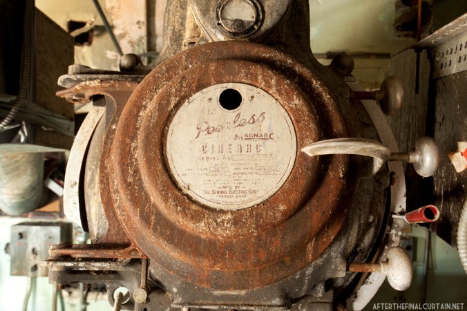 Original projector  - Ridgewood Theatre Queens, NY