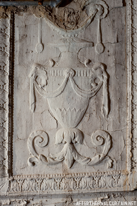 plaster decor Charles Theatre NYC