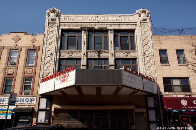 Facade - Ridgewood Theatre Queens, NY