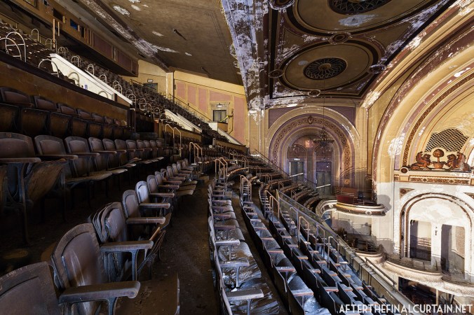 View of the upper balcony level.