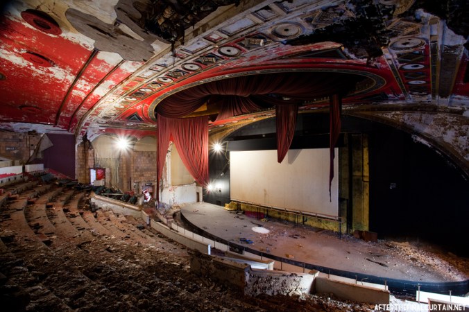 View of the balcony auditorium after multiplexing.