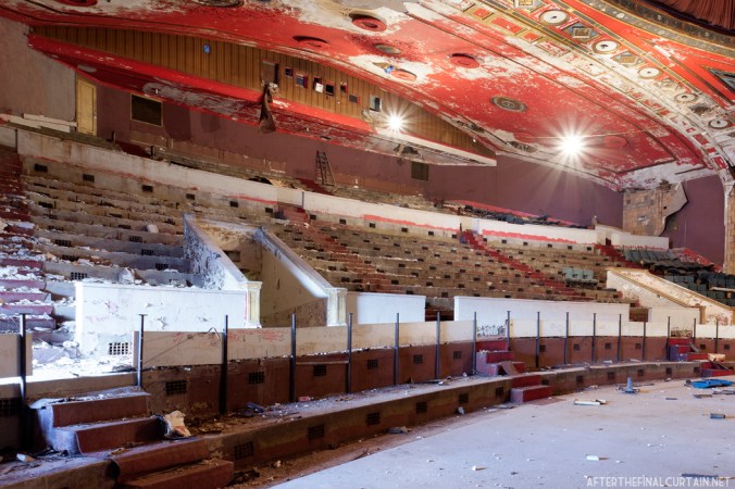 Another look at the back of the auditorium from the stage.