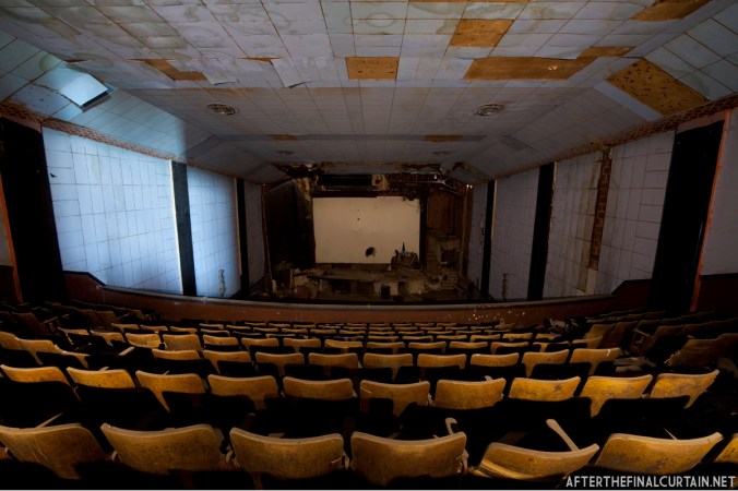 View from the balcony of the Berry Theatre.