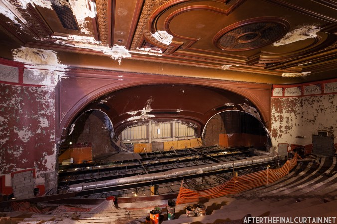 Much of the interior decor was removed in the 1940's.