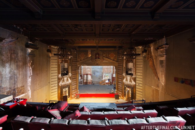 View of the Auditorium from the balcony.
