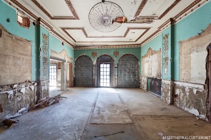 The lobby of the Ritz Theatre.