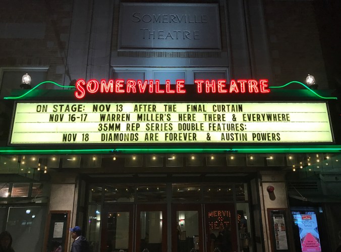 Somerville Theatre Somerville, MA