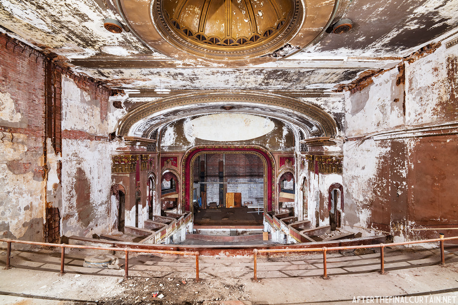 Auditorium of the Capitol Theatre in New London, CT