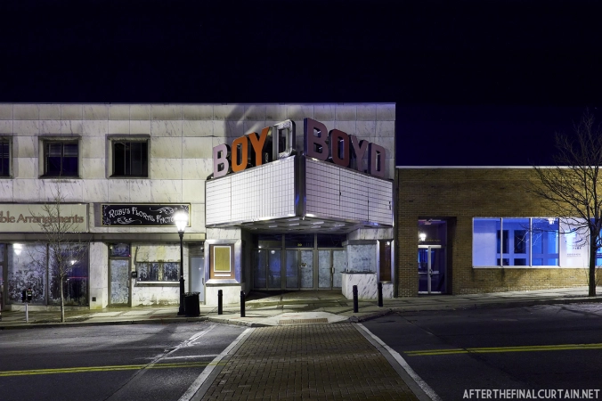 Facade, Boyd Theatre Bethlehem, PA
