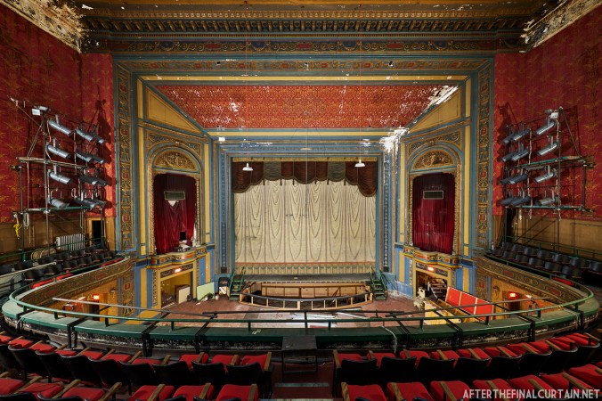 Modjeska Theatre auditorium as seen from the balcony.